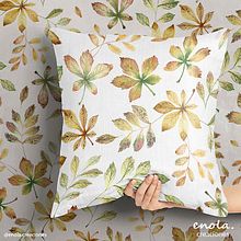 Mi Proyecto del curso: Diseño de estampados con la técnica del tresbolillo. Otoño. Un projet de Estampe, Création de motifs et Illustration traditionnelle de elceno - 12.11.2021