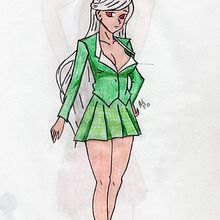 Mi Proyecto del curso: Creación de personajes manga. Drawing project by taz2268 - 11.17.2020
