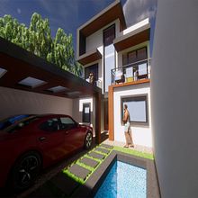 Mi Proyecto del curso: Diseño y modelado arquitectónico 3D con Revit. Un progetto di 3D, Architettura, Architettura d'interni, Modellazione 3D, Architettura digitale e ArchVIZ di Diego Isaac López Adame - 18.11.2020