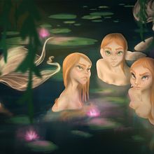 Sirens - Personal works. Un proyecto de Ilustración digital de Liane - 29.11.2020