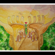 Mi Proyecto del curso: Ilustración de escenas narrativas en acuarela. Watercolor Painting project by Ana Karina Moreno - 11.18.2020