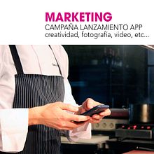Marketing, Diseño y Comunicación: campaña lanzamiento de APP para Compras Online para hostelería. Un progetto di Graphic design, Design per i social network, Fotografia, Marketing e Marketing per Instagram di Estrella Martinez Ledesma - 01.06.2019