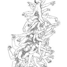Totem. Un projet de Dessin, Dessin anatomique, Illustration traditionnelle et Illustration à l'encre de ZURSOIF Miguel Bustos Gómez - 19.11.2020