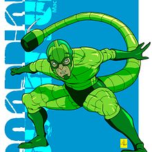 Mi Proyecto del curso: Ilustración para cómics: anatomía de un superhéroe. Projekt z dziedziny Komiks, Trad, c i jna ilustracja użytkownika sanzobahamut - 19.11.2020