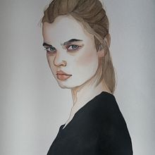 Mi Proyecto del curso: Retrato en acuarela a partir de una fotografía. Traditional illustration, Watercolor Painting, and Portrait Drawing project by María Cristina Viñas Paz - 11.19.2020
