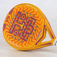 Pala AZTEK Tláloc - Amarilla y morada. Un proyecto de Diseño de producto, Diseño gráfico e Ilustración vectorial de Rubén Salazar - 19.11.2020