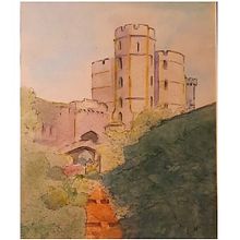 My project in Architectural Sketching with Watercolor and Ink course. Architectural Illustration project by Alida O'Donovan - 11.20.2020