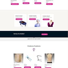 Web OrtoTecno + Tienda Online. Un projet de Développement web de García Cardenal - 22.08.2020