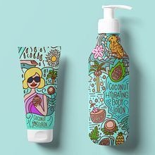 Coconut packaging . Packaging project by Rick Redznak - 11.20.2020