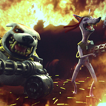 War Dog. Een project van 3D y 3D-animatie van Carlos Sifuentes Haro - 20.11.2014