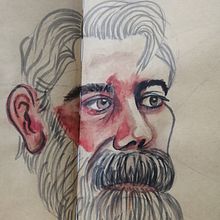 Mi Proyecto del curso: Cuaderno de retratos en acuarela. Fine Arts, Drawing, Artistic Drawing, Portrait Drawing, and Realistic Drawing project by Lina Maria Muñoz Torres - 11.20.2020