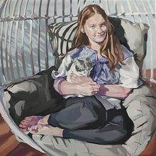 Commision portrait Ein Projekt aus dem Bereich Ölmalerei von Ale Casanova - 20.11.2020