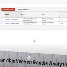 Tutorial de Google Analytics 2020 - Cómo crear objetivos para conversiones. Digital Marketing project by Samy Ataoui González - 11.10.2020