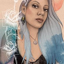 Mi Proyecto del curso: Retrato ilustrado con Procreate. Digital Drawing, Traditional illustration, and Digital Illustration project by Nathalie Arana - 11.20.2020