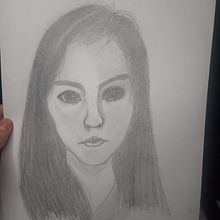 Mi Proyecto del curso: Retrato realista con lápiz de grafito. Pencil Drawing project by Ariel Zh - 11.20.2020