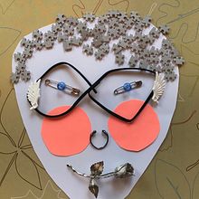 My project in Creativity Face to Face: A Playful Collage Journey course. Collage project by Therése - 11.26.2020