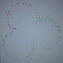 My project in English Calligraphy from A to Z course. Calligraph project by bachirkallas - 11.21.2020