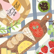Foodimentary Book Illustrations. Digital Illustration, Editorial Illustration, Traditional illustration, and Vector Illustration project by Melanie Chadwick - 01.01.2017