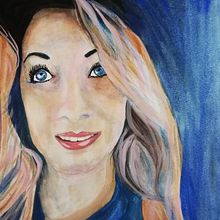 Mein Kursprojekt: Artistische Aquarellporträts. Watercolor Painting project by Ehlert Caroline - 11.22.2020