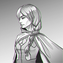 Sketch para portada de libro que no fue. Sketching, Costume Design, and Digital Illustration project by Rodrigo Sevilla - 11.22.2020