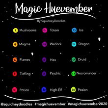 Magic Huevember 2020. Un progetto di Illustrazione digitale e Illustrazione tradizionale di Sergio Marchioni - 30.11.2020