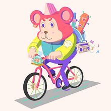 My project in Animation and Design of Characters in After Effects course. Projekt z dziedziny Animacje 2D,  Animacja, Animacja postaci i  Motion graphics użytkownika Pirawan Kerdjorn - 28.11.2020