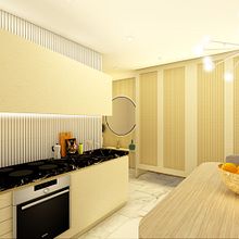 Apartamento sostenible - Diseño conceptual. Un projet de Architecture d'intérieur, Design d'intérieur , et Décoration d'intérieur de Daniel Asín - 23.11.2020