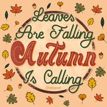 Autumn illustration. Calligraph, Lettering, and Digital Lettering project by Ana Cristina Gutiérrez Velázquez - 11.23.2020