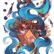 Mi Proyecto del curso: Técnicas de acuarela para ilustraciones de ensueño. Traditional illustration, and Watercolor Painting project by Gemma Capdevila - 11.23.2020