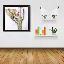 Fresh Mood of Women. Projekt z dziedziny Concept art, Craft,  Projektowanie 3D, R, sunek realist, czn i Farbowanie tkanin użytkownika Shivangi Dwivedi - 23.11.2020