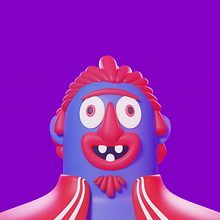 Personaje 01 . 3D, 3D Design, 3D Character Design, and 3D Modeling project by Luis Fernando Salazar Mora - 08.08.2020