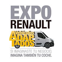 Logo VEHICULOS ADAPTADOS Renault. Art Direction, Graphic Design, T, pograph, and Design project by Daniel Cifani Conforti - 11.23.2017