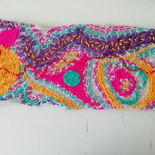 Mi Proyecto del curso: Teoría del color para proyectos textiles. Een project van Borduurwerk y Collage van Gisella - 23.11.2020