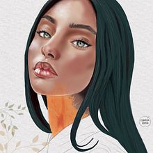 Mi Proyecto del curso: Retrato ilustrado con Procreate. Un progetto di Disegno digitale di Maria Rosa Garcia - 23.11.2020