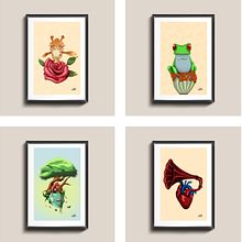Ilustrações. Un progetto di Disegno artistico, Illustrazione tradizionale e Illustrazione digitale di Rafael Tadeu Cardoso - 20.05.2020