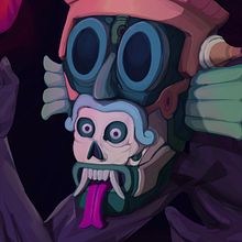La llegada del sacrificio. Traditional illustration, and Digital Painting project by Carlos Sandoval - 11.24.2020