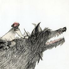 A NEW STORY ABOUT RED RIDING HOOD Artist´s book New project. Bookbinding, and Children's Illustration project by Maria Shedrina - 11.24.2020