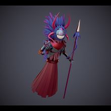 Mi Proyecto del curso: Modelado de personajes en Maya. 3D, 3D Design, and 3D Modeling project by Daniel Pérez Viera - 11.24.2020