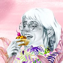 Mi Proyecto del curso: Retrato con lápiz, técnicas de color y Photoshop. Un progetto di Illustrazione tradizionale di Alexandra Marin - 25.11.2020