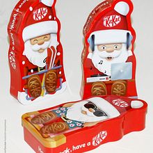 KIT KAT SANTA. Un progetto di Illustrazione tradizionale e Packaging di Juanma García Escobar - 25.11.2020