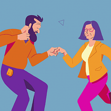 Los 50 no son lo que eran. Editorial Illustration, Traditional illustration, and Digital Illustration project by Dani Maiz - 11.25.2020