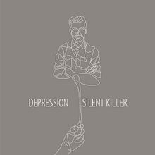 Depression. Poster Design project by Damian Domanski - 11.08.2020