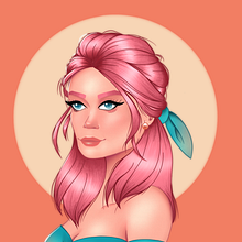 Meu projeto do curso: Retrato de personagens femininas com Procreate. Desenho digital e Ilustração tradicional projeto de helenelirio - 15.01.2021