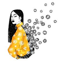 SPRING IS COMING. Fine Arts, Portrait Drawing, Traditional illustration & Ink Illustration project by Abel Cao - 11.25.2020