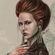 Autumn Glory. Een project van  Artistieke tekening van Janina Jablecka - 25.11.2020