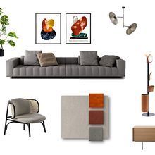 Meu projeto do curso: Cor aplicada ao design de interiores. Design project by Isabel Nunes - 11.26.2020
