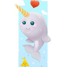 HAPPY NARVAL Ein Projekt aus dem Bereich Digitale Illustration von JUAN FRAN TORRES - 26.11.2020