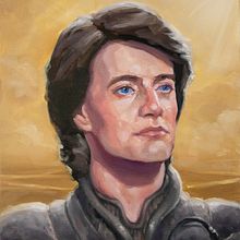 Paul Muad´Dib. Un proyecto de Ilustración tradicional, Pintura y Pintura al óleo de Rubén Megido - 01.11.2020