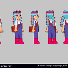 Meu projeto do curso: Design de personagens para animação com Photoshop. Animation, Drawing, and Traditional illustration project by Manuella S. Roldan - 12.15.2020