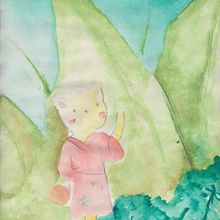 It's snowing!. Drawing, and Watercolor Painting project by ivy_mitsuno - 02.09.2021